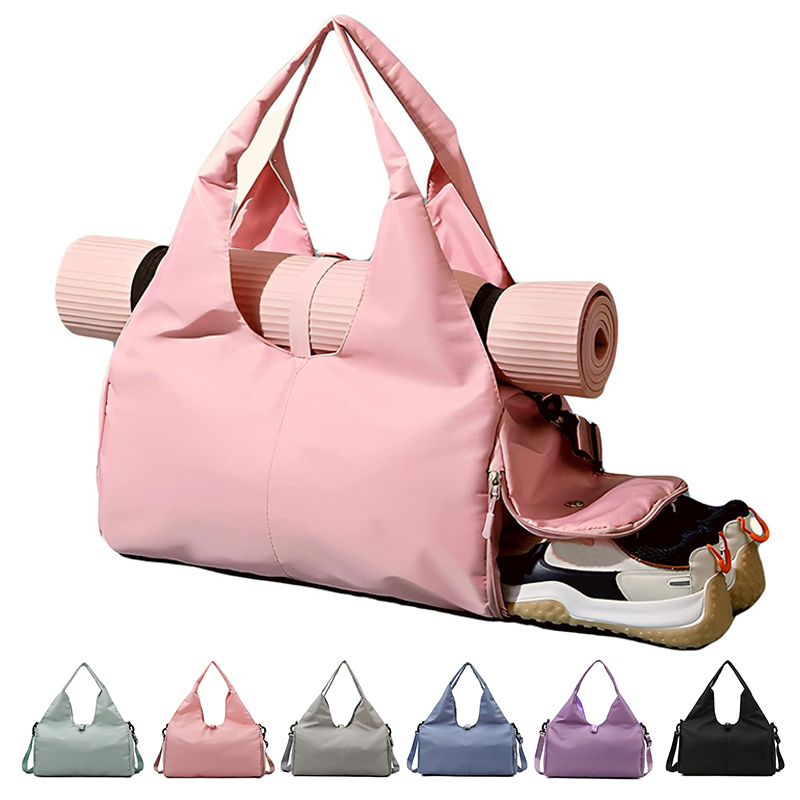 Pilates Yoga Bag - حقيبة تخزين لحصيرة اليوغا من النايلون،