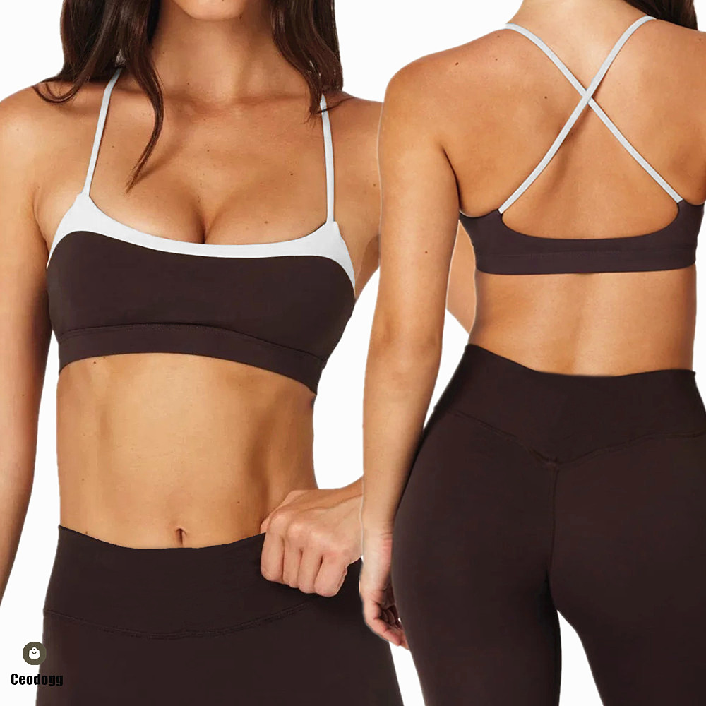 Pilates Yoga Legging - حمالة صدر رياضية للنساء، سراويل قصيرة