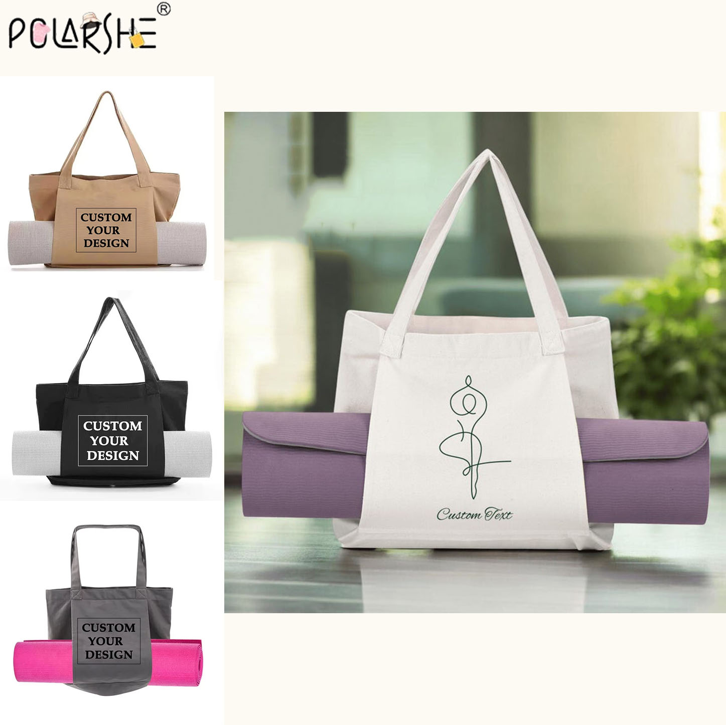 مخصص اليوغا حصيرة حمل حقيبة شخ - مراجعة Pilates Yoga Bag وسعره