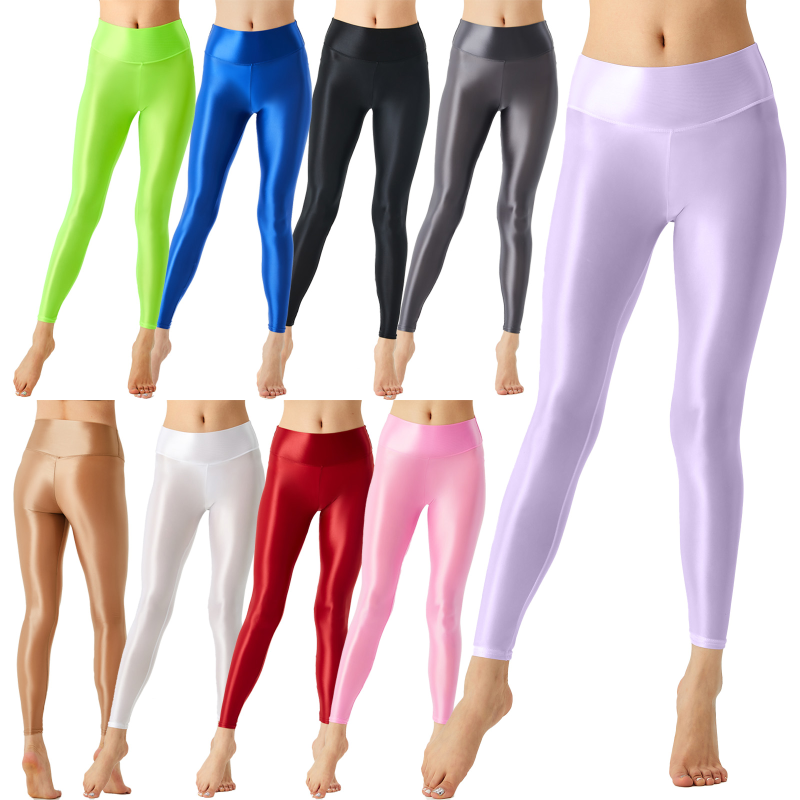 بنطلون نسائي لامع باليه مرن بر - مراجعة Pilates Yoga Legging وسعره