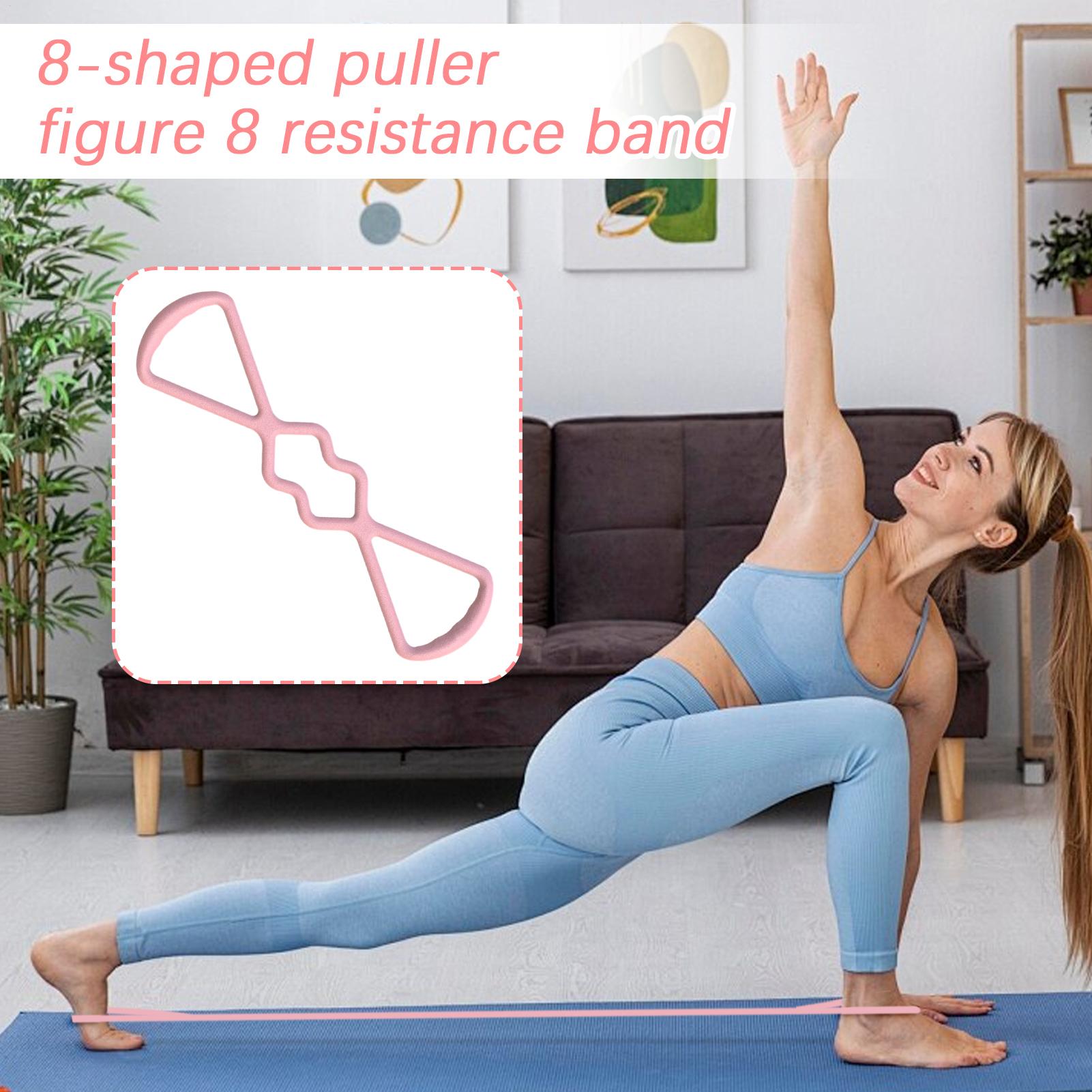 الشكل 8 المقاومة الفرقة الخلفي - مراجعة Pilates Yoga Room وسعره