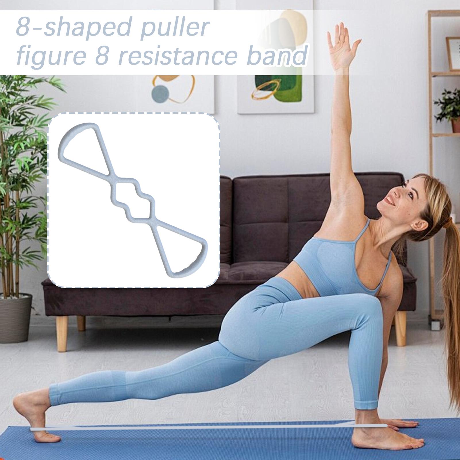الشكل 8 المقاومة الفرقة الخلفي - مراجعة Pilates Yoga Room وسعره
