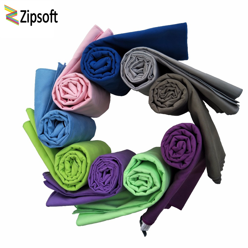 Zipsoft-منشفة شاطئ من الألياف  - مراجعة Pilates Yoga Towel وسعره