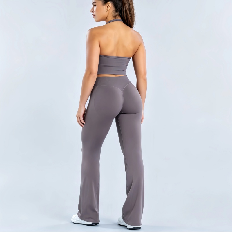 طقم يوغا نسائي من قطعتين من HI - مراجعة Pilates Yoga Legging وسعره