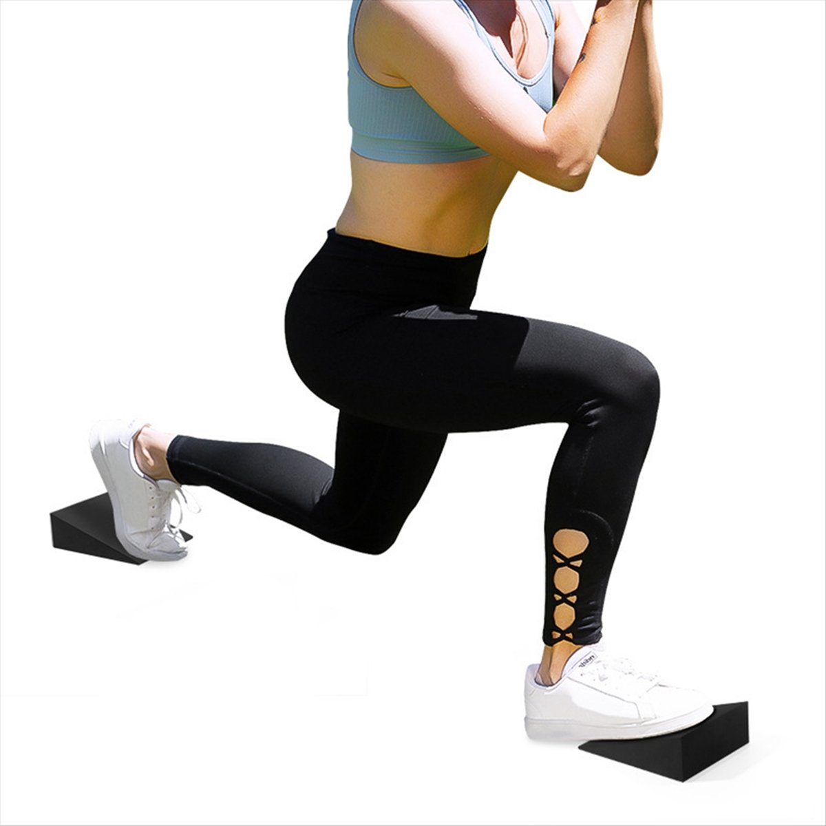 ABXY قطعتان من مكعبات اليوغا ا - مراجعة Pilates Yoga Block Exercises وسعره