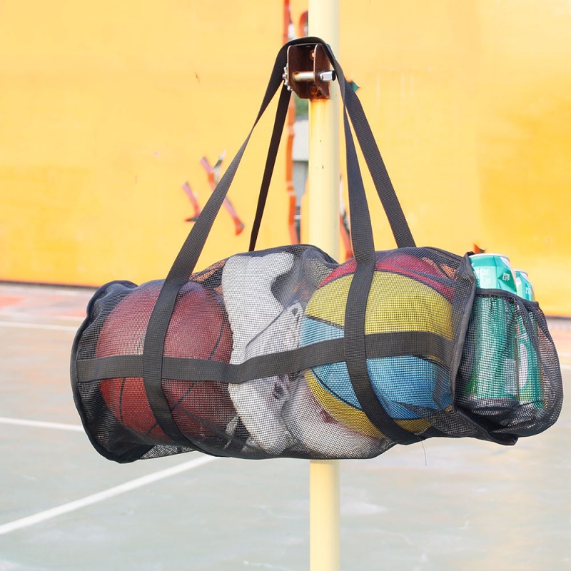 سعة كبيرة شبكة حقيبة حمل كرة ا - مراجعة Pilates Yoga Bag وسعره