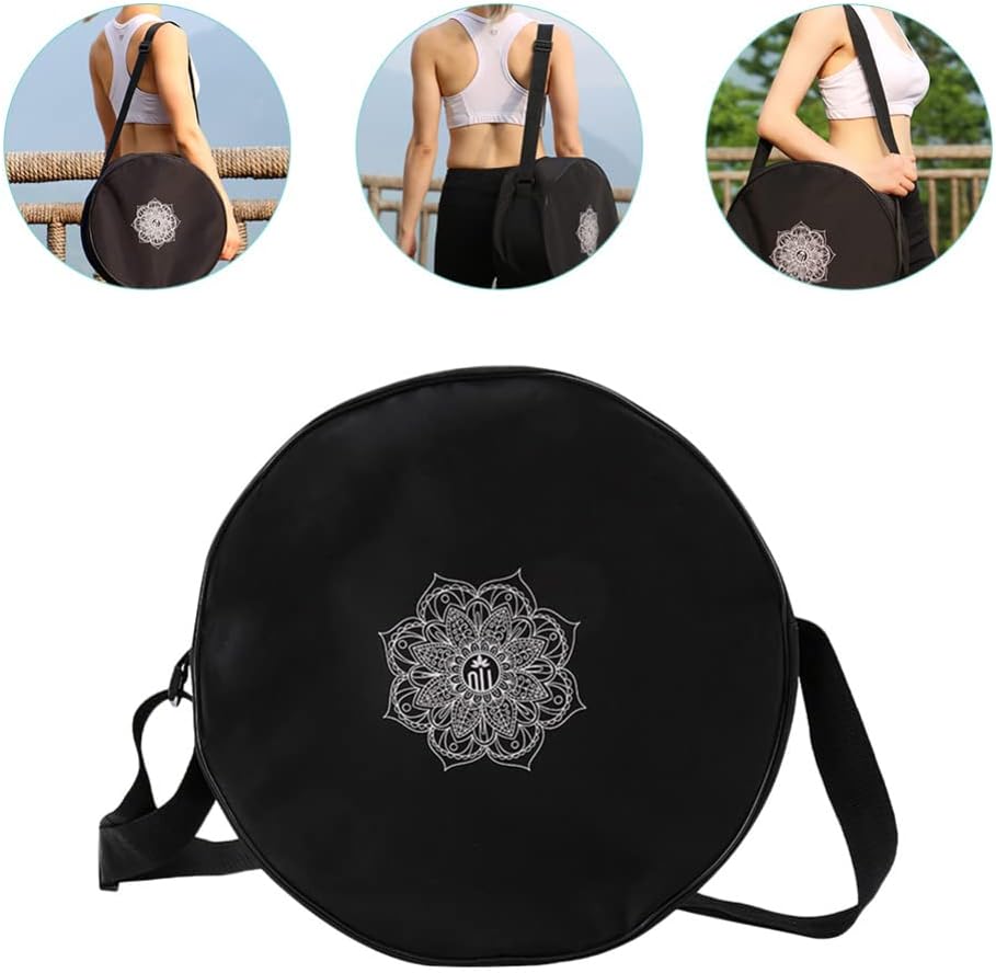 حقيبة عجلة اليوغا نايلون أسود  - مراجعة Pilates Yoga Bag وسعره