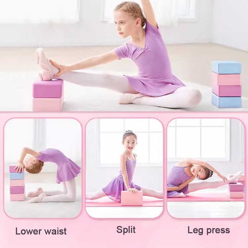 1 قطعة اللبنات اليوغا مكعبات ت - مراجعة Pilates Yoga Block Exercises وسعره