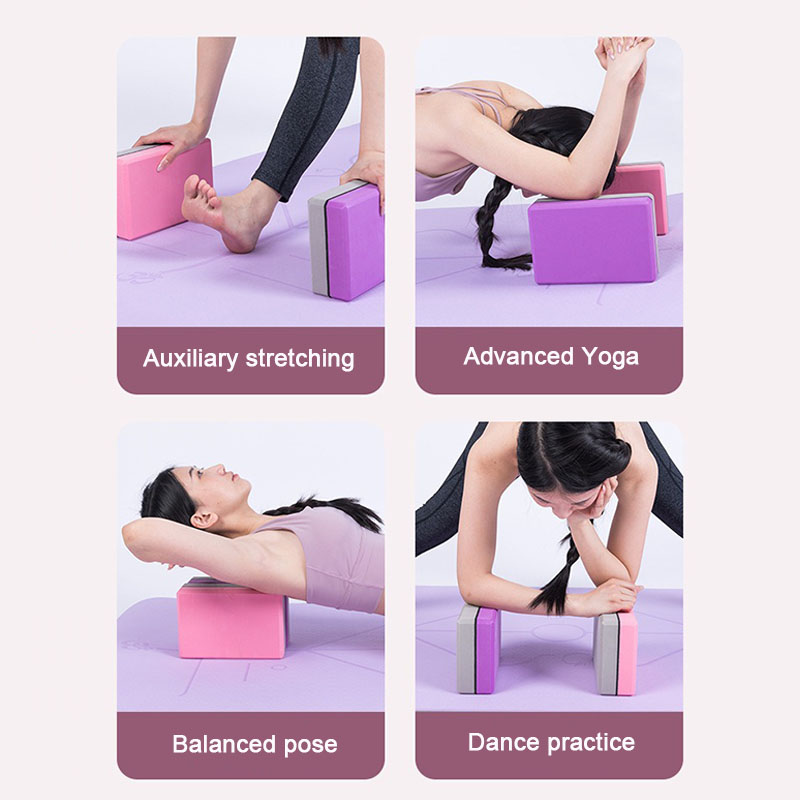 1 قطعة اللبنات اليوغا مكعبات ت - مراجعة Pilates Yoga Block Exercises وسعره