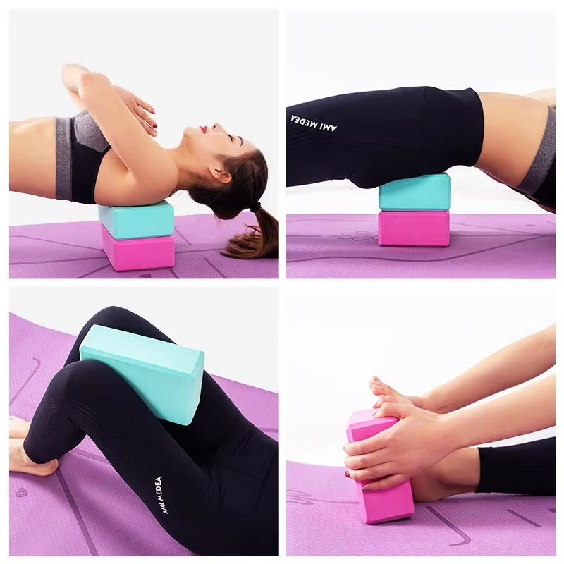 مكعبات يوغا رغوية للتمارين الر - مراجعة Pilates Yoga Block Exercises وسعره