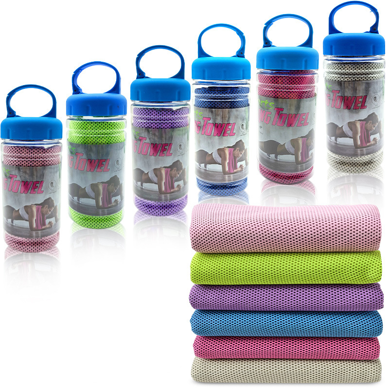 منشفة رياضية للتبريد الفوري سر - مراجعة Pilates Yoga Towel وسعره