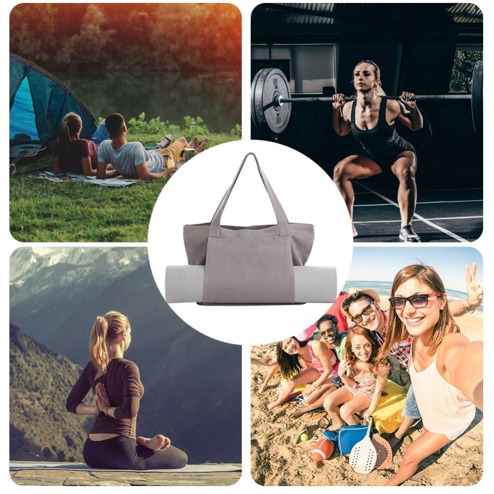 سعة كبيرة اليوغا حصيرة حقيبة ح - مراجعة Pilates Yoga Bag وسعره