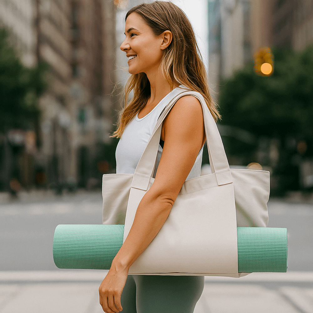 سعة كبيرة اليوغا حصيرة حقيبة ح - مراجعة Pilates Yoga Bag وسعره