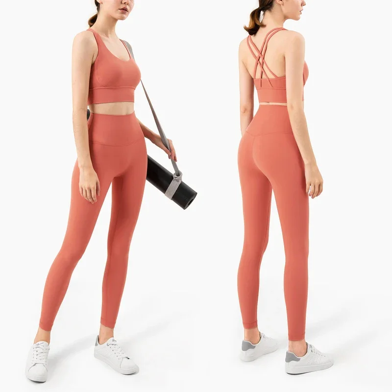 صيف جديد 2 قطعة ملابس اليوغا ا - مراجعة Pilates Yoga Legging وسعره